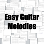 Easy Guitar Melodies - My Book